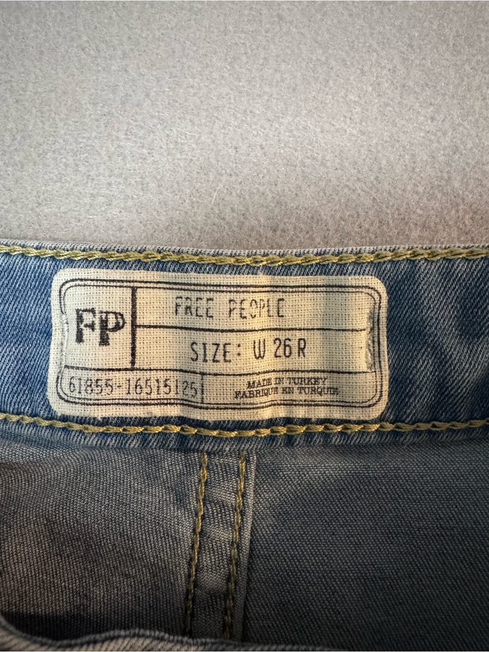 Free People “Just Float On” Flare Jeans Womens Size 26 - Picture 4 of 9